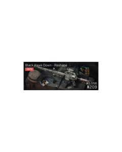 Black Hawk Down Reshape